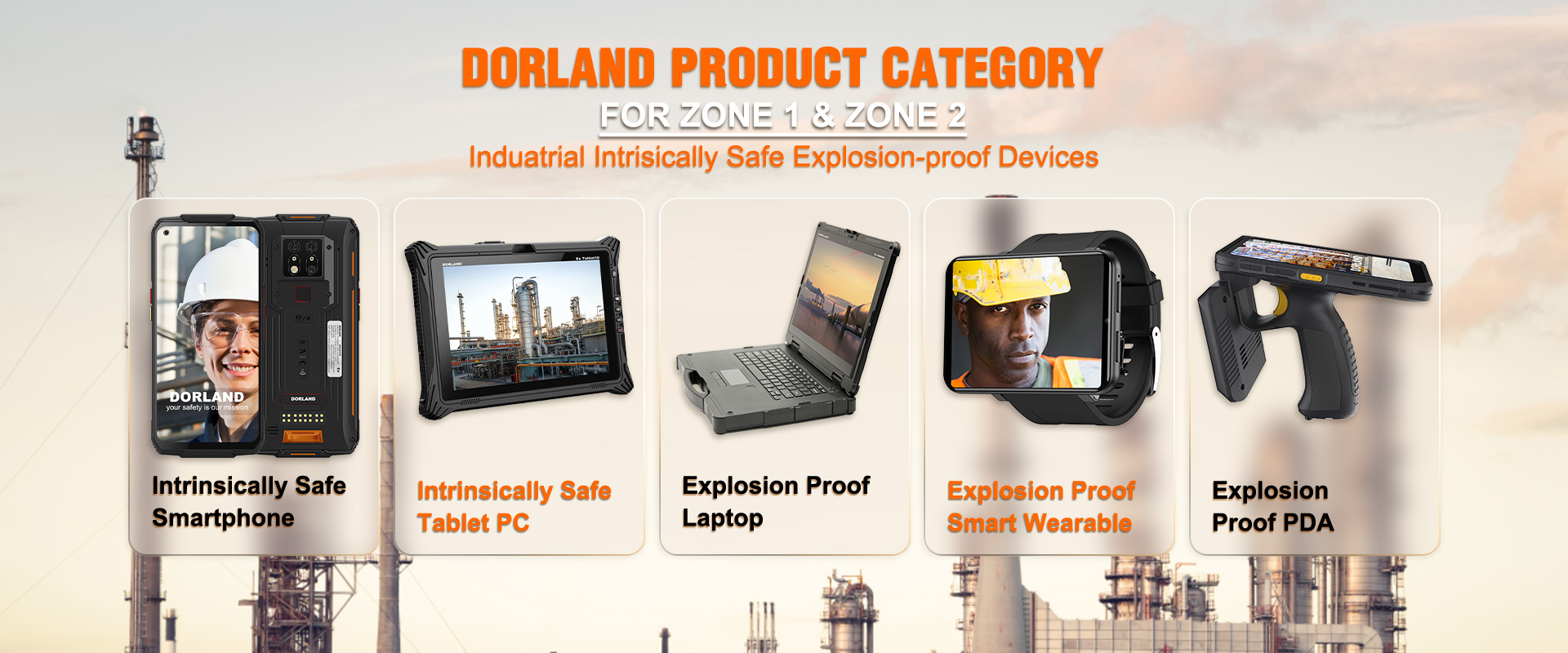 industrial intrinsically safe explosion proof device